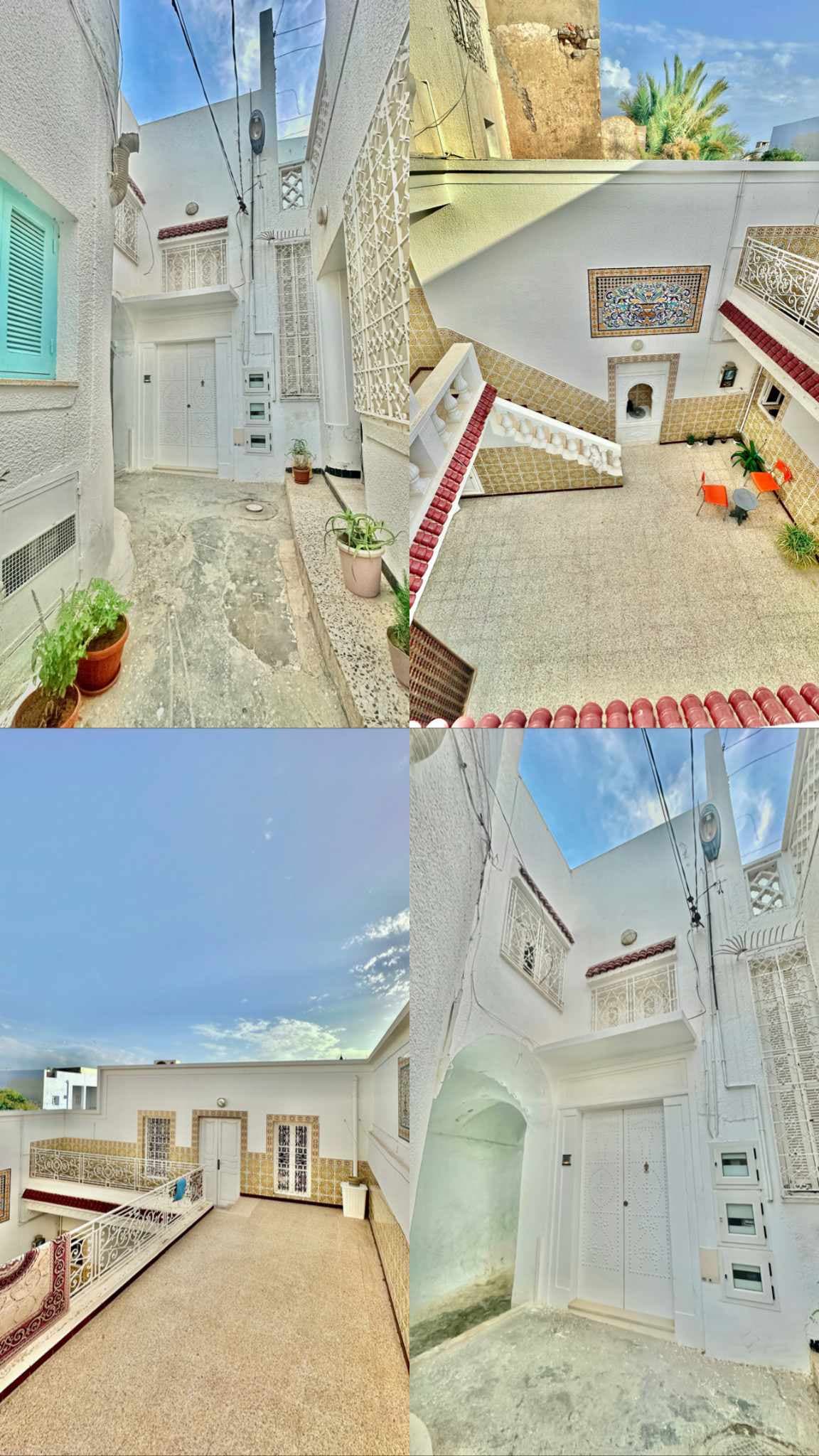 A #Vendre Maison style arabesque S+4 sur 2 niveaux située à plein centre-ville Benikhiar 2